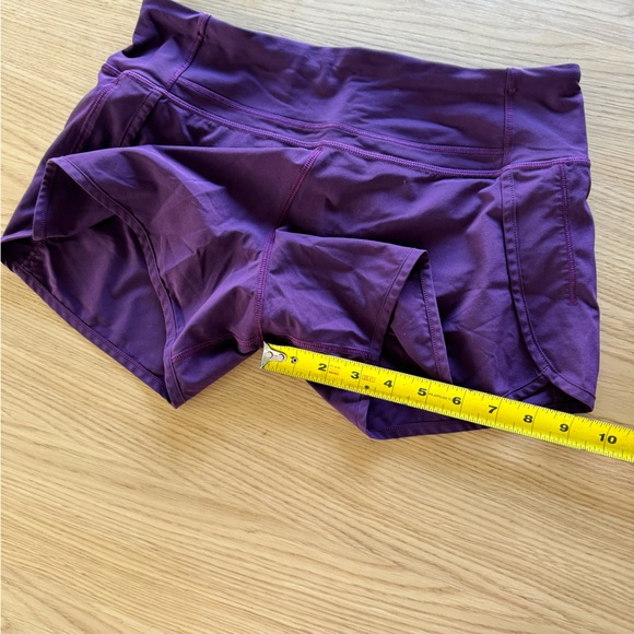 Lululemon Purple Running Shorts - Picture 2 of 7